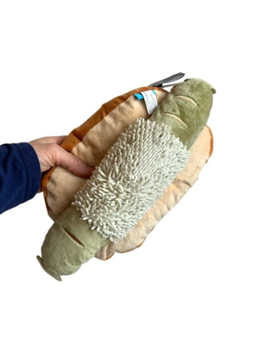 Bark Dog Chew Toy Bratwurst Sauerkraut crinkle Large Pups Gift NWT - Picture 3 of 9